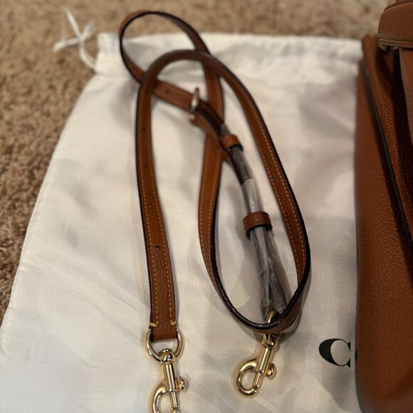 COACH® | Charlie Bucket Bag in Saddle - Picture 5 of 8